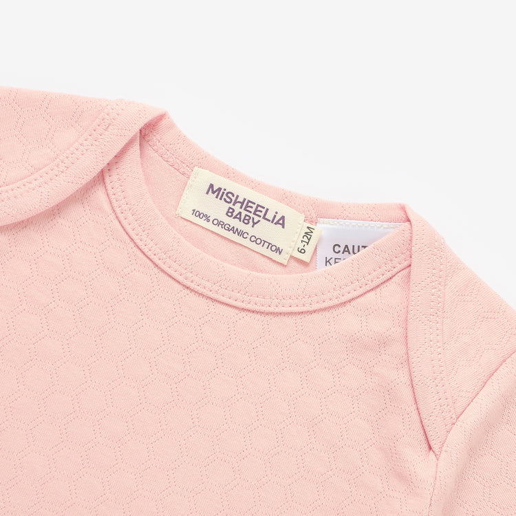 Certified Organic Honeycomb Bodysuit