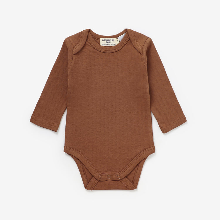 Certified Organic Honeycomb Bodysuit