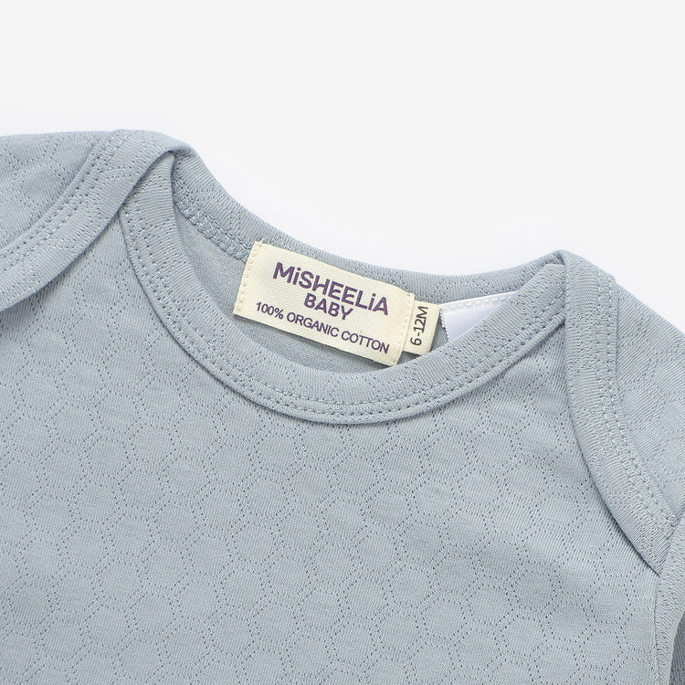 Certified Organic Honeycomb Bodysuit