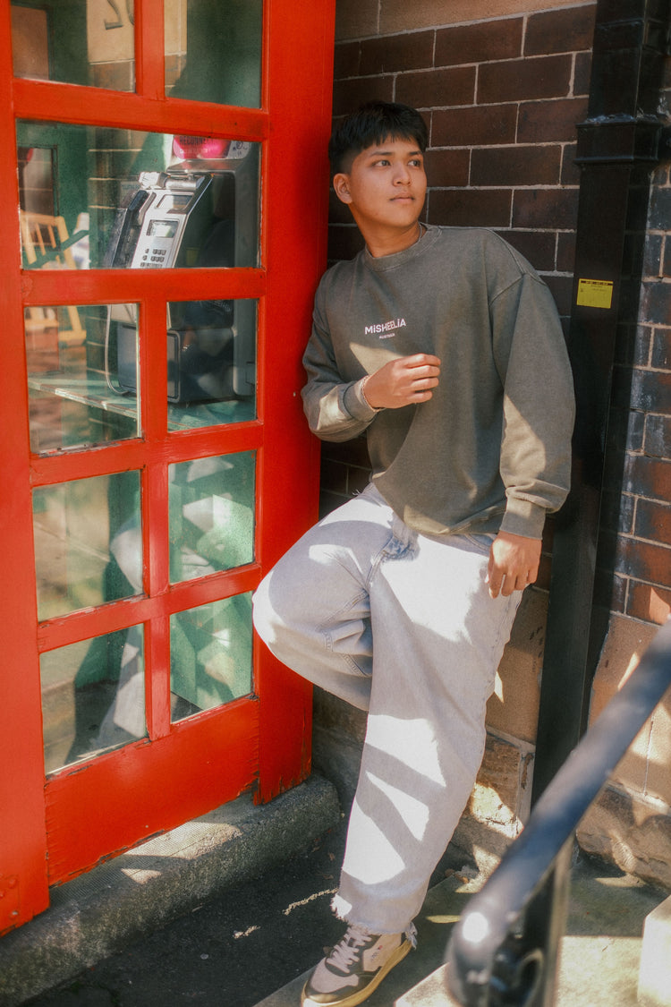 Basic Oversized Unisex Vintage Jumper