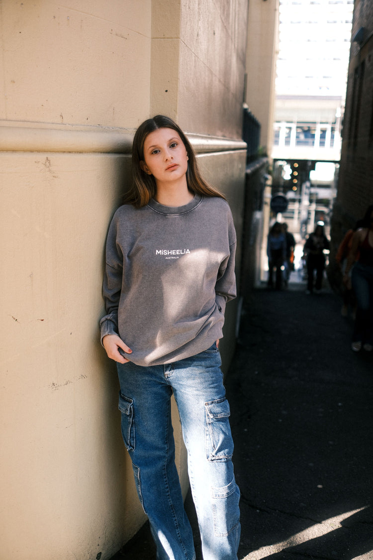 Basic Oversized Unisex Vintage Jumpers