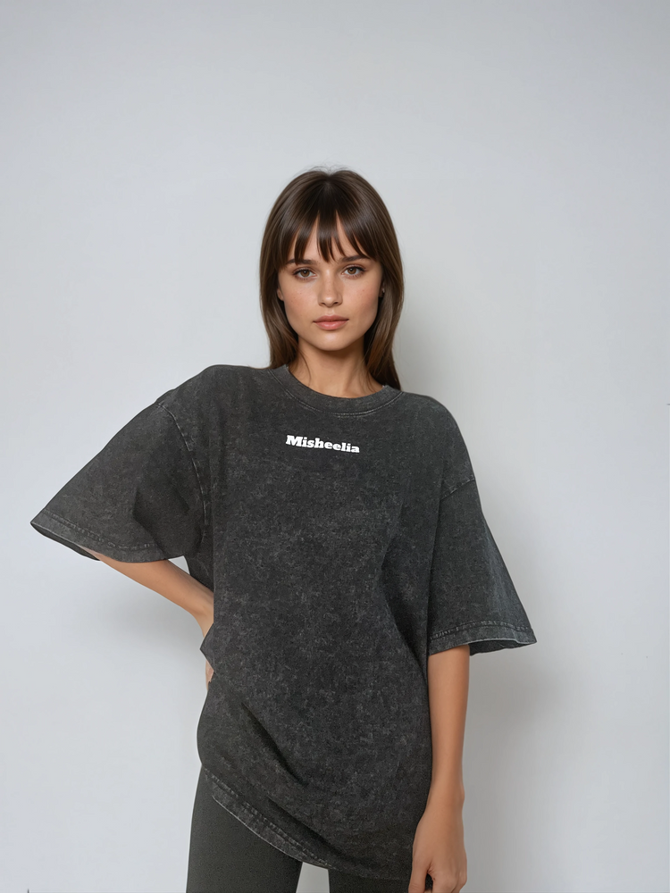 Basic Oversized Vintage Unisex Tee