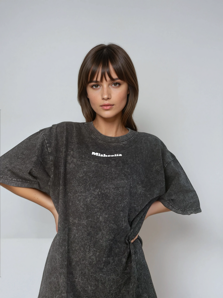 Basic Oversized Vintage Unisex Tee