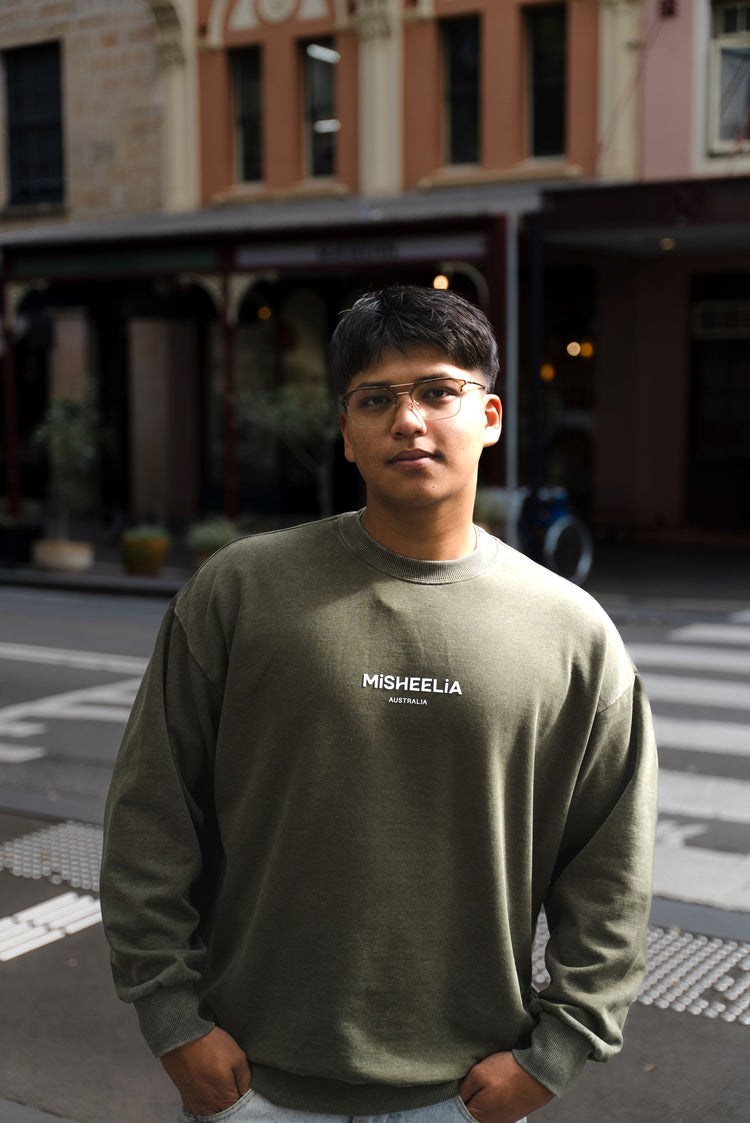 Basic Oversized Unisex Vintage Jumper