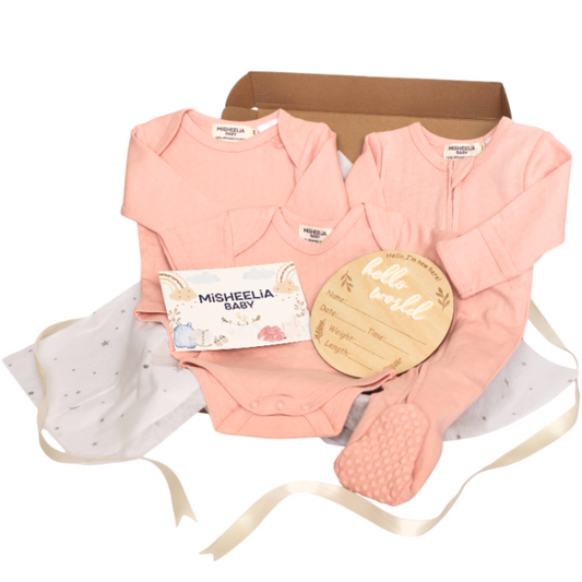 Organic Baby Girl Gift Set