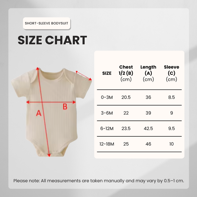 Certified Organic Short-Sleeve Bodysuit