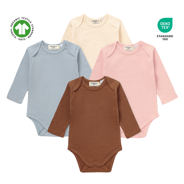 Certified Organic Honeycomb Bodysuit